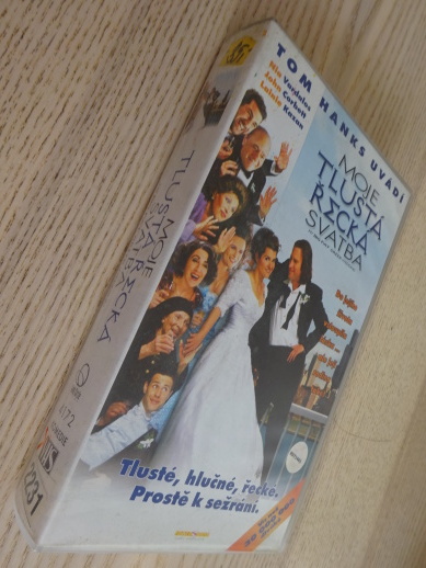 MOJE TLUSTÁ ŘECKÁ SVATBA, VHS VIDEOKAZETA