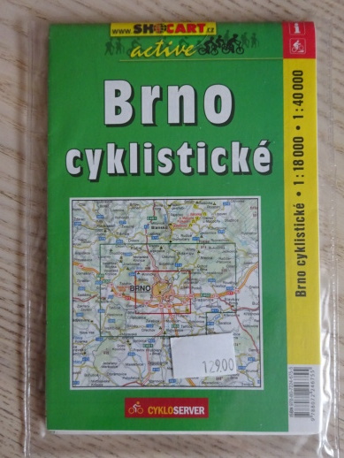 BRNO CYKLISTICKÉ, CYKLOMAPA, **an