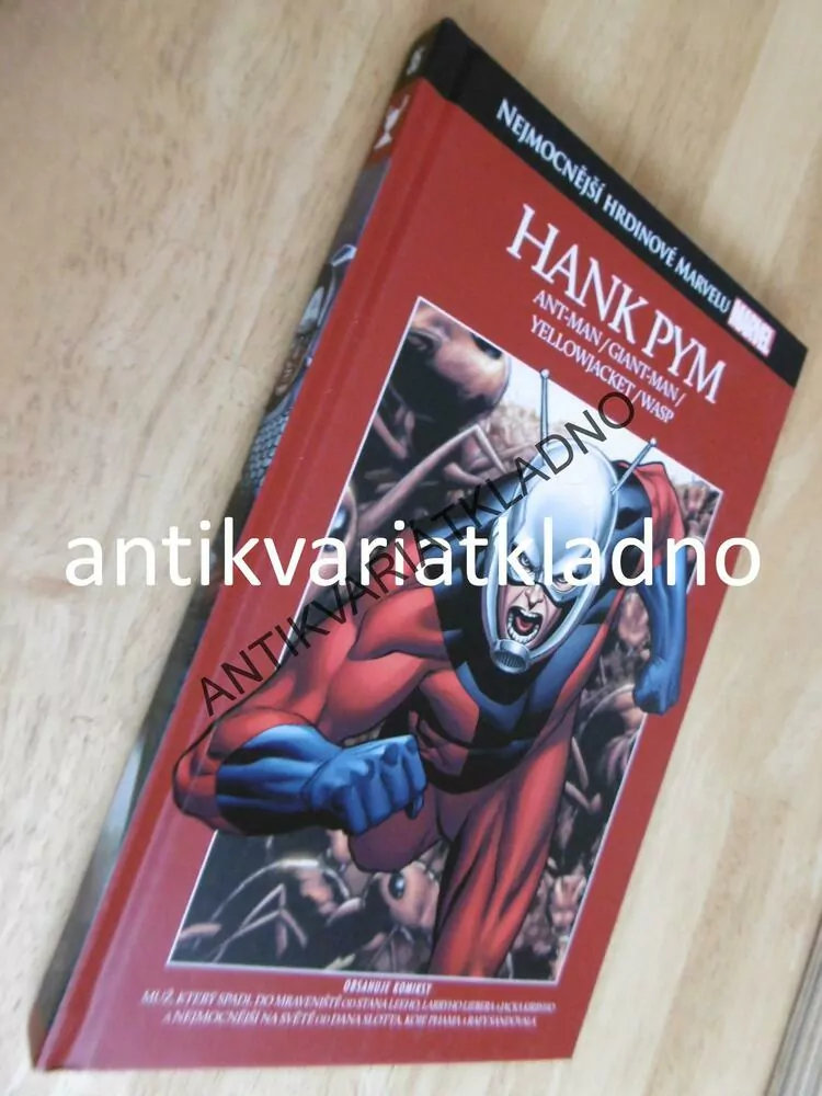 HANK PYM, ANT-MEN, WASP, KOMIKS MARVEL 35, **an