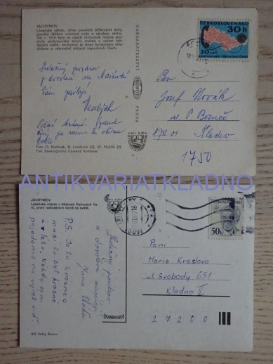 JÁCHYMOV, OKRES KARLOVY VARY, 2 KUSY