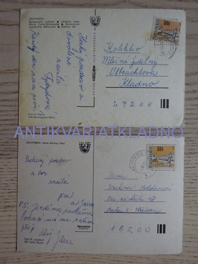 JÁCHYMOV, OKRES KARLOVY VARY, 2 KUSY