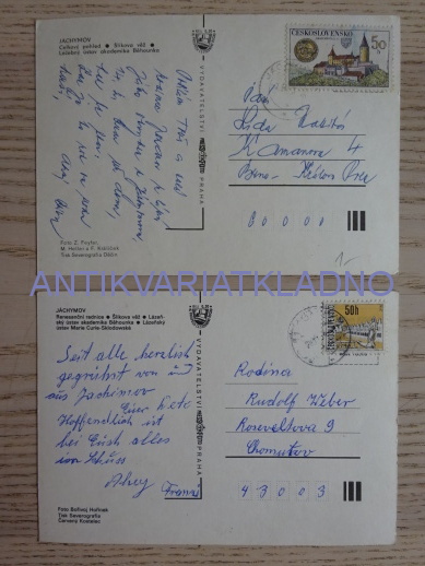 JÁCHYMOV, OKRES KARLOVY VARY, 2 KUSY