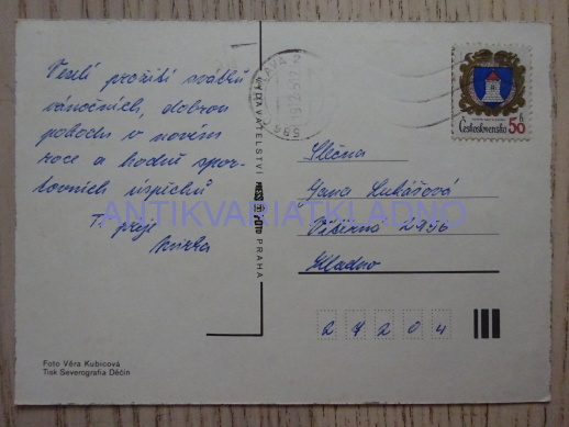 JIHLAVA, KRAJ VYSOČINA, VÁNOČNÍ POZDRAV