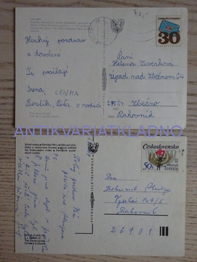 JIHLAVA, KRAJ VYSOČINA, 2 KUSY