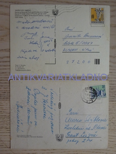 JINDŘICHŮV HRADEC, 2 KUSY