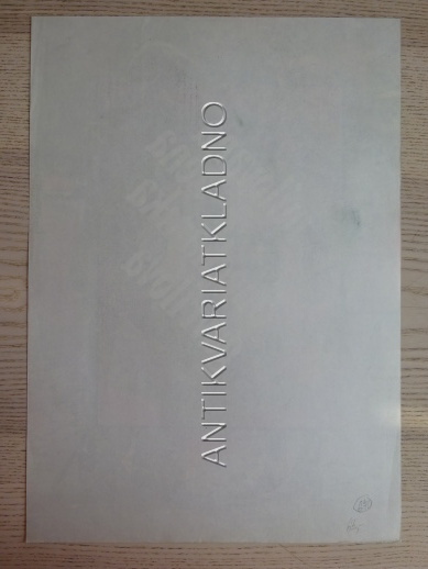 MILOVANÁ ŽENA MECHANIKA GAVRILOVA, FILM SSSR, R: TODOROVSKIJ, PL: ZIEGLER, PLAKÁT 670