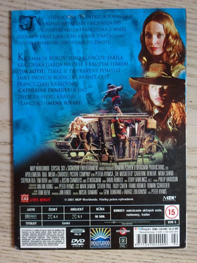 V KRÁLOVÝCH SLUŽBÁCH, DVD FILM