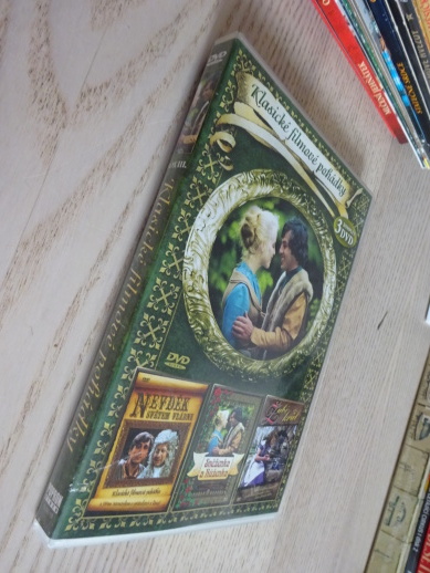 SNĚŽENKA A RŮŽENKA, NEVDĚK SVĚTEM VLÁDNE, ŽABÍ KRÁL, 3X DVD FILM