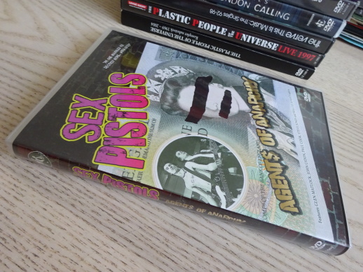 SEX PISTOLS, AGENTS OF ANARCHY, DVD HUDBA