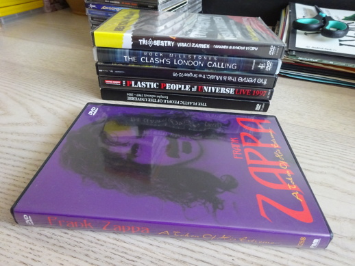 FRANK ZAPPA, A TOKEN OF HIS EXTREME, DVD HUDBA
