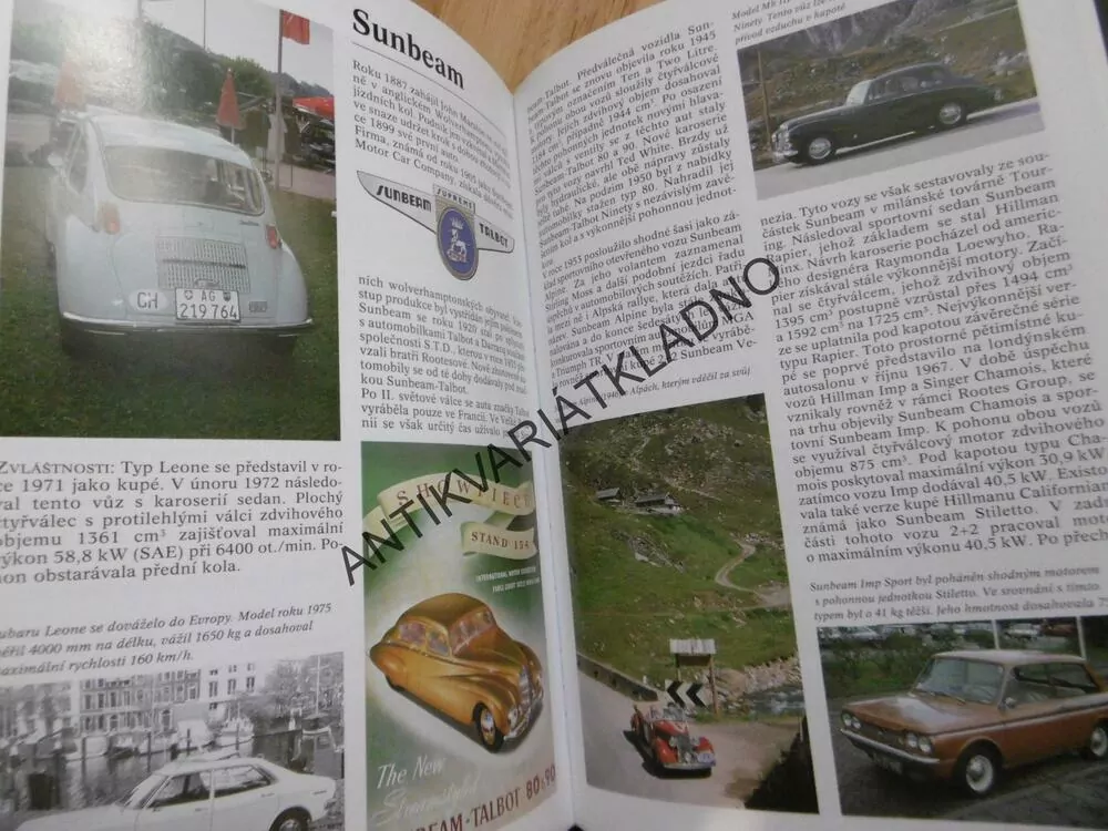 ENCYKLOPEDIE OSOBNÍCH VOZŮ, 1945-1975, **an