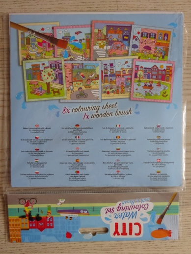 WATER COLOURING SET, BARVENÍ VODOU, **an