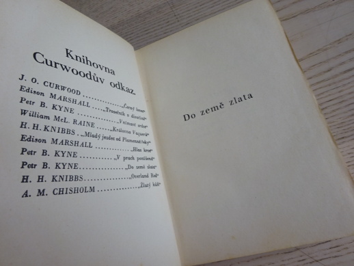CURWOODŮV ODKAZ, PETR B. KYNE, **an