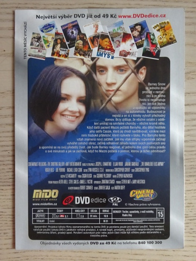 STŘÍPKY VZPOMÍNEK, DVD FILM 