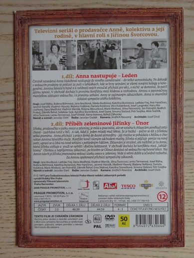 ŽENA ZA PULTEM, 1. A 2. DÍL, DVD FILM