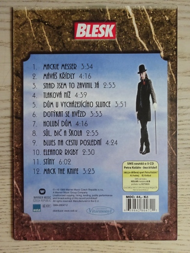PETR KOLÁŘ, MACKIE MESSER, CD HUDBA