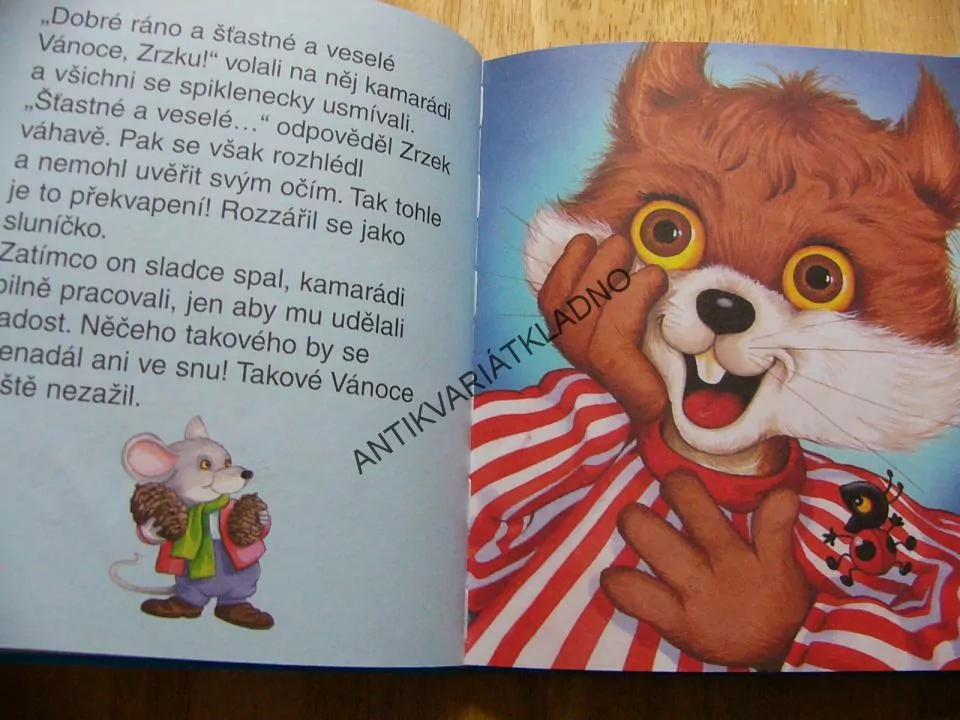 SNĚHULÁK MÍŠA, UČÍM SE ČÍST, **an