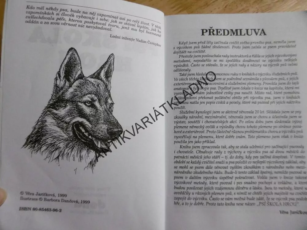 PSÍ ŠKOLA HORU, JAŘÍČKOVÁ