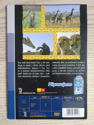 SLONÍ PŘÍBĚHY, DVD FILM