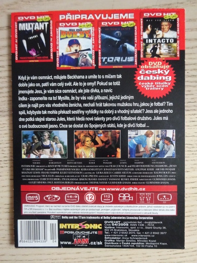 BLAFUJ JAKO BECKHAM, DVD FILM