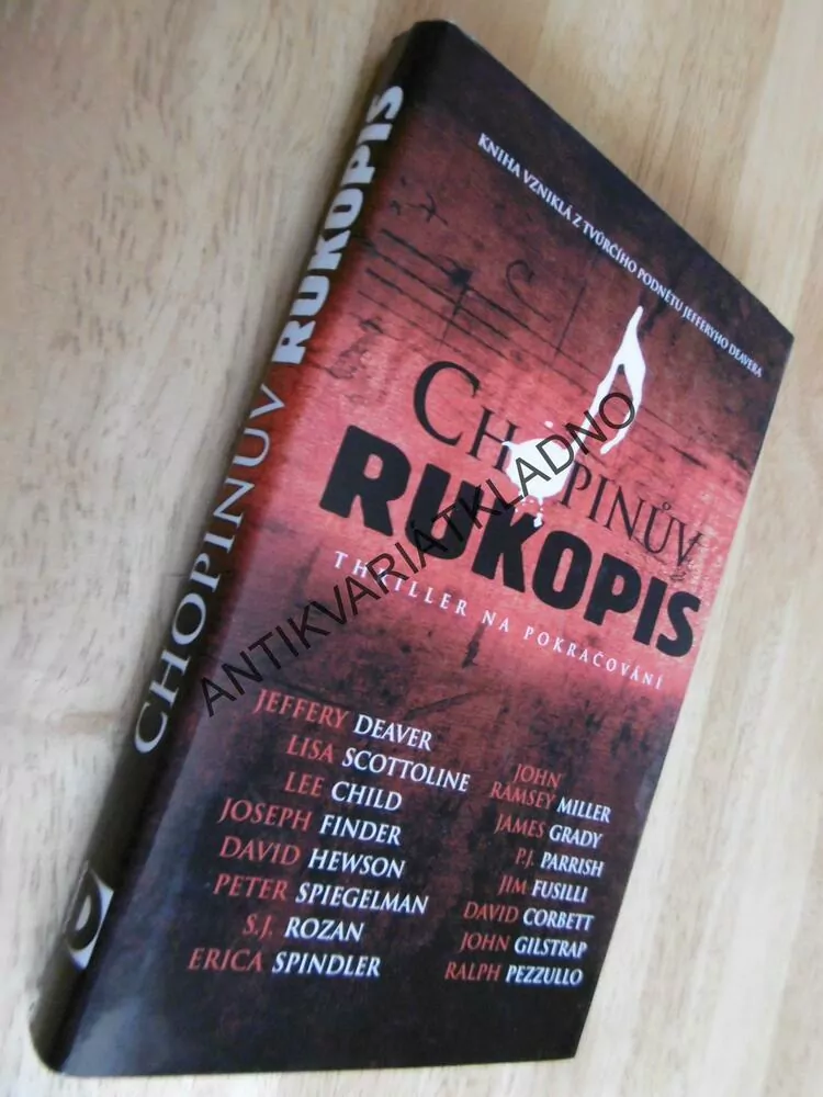 CHOPINŮV RUKOPIS, DEAVER, LEE CHILD, AD. **an