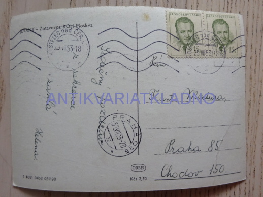 JEVANY U PRAHY, ZOTAVOVNA ROH MOSKVA, OKRES PRAHA-VÝCHOD