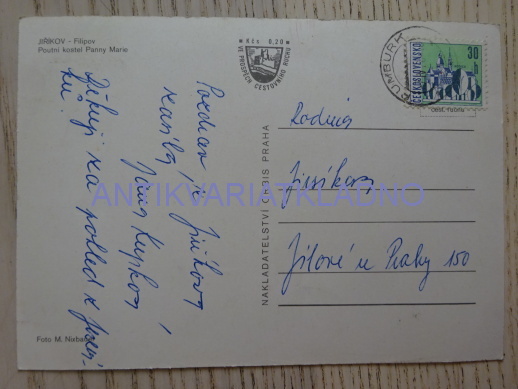 JIŘÍKOV, POUTNÍ KOSTEL PANNY MARIE, OKRES DĚČÍN