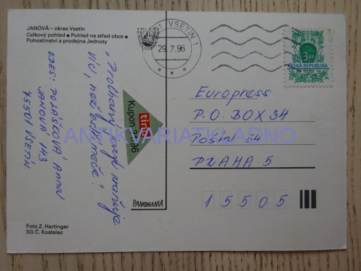 JANOVÁ, OKRES VSETÍN