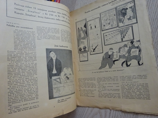 SIMPLICUS, SATIRICKÝ TÝDENÍ, 12/1934