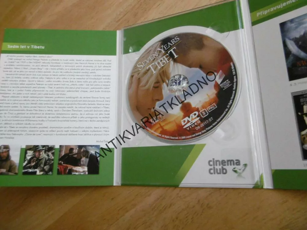 SEDM LET V TIBETU, DVD FILM 