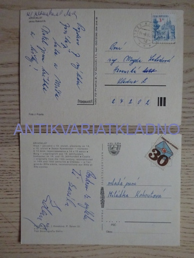 KŘIVOKLÁT, CHRÁNĚNÁ KRAJINNÁ OBLAST KŘIVOKLÁTSKO, OKRES BEROUN, 2 KUSY
