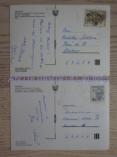 KŘIVOKLÁT, CHRÁNĚNÁ KRAJINNÁ OBLAST KŘIVOKLÁTSKO, OKRES BEROUN, 2 KUSY