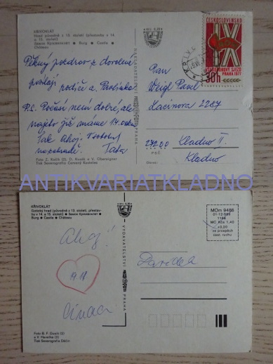 KŘIVOKLÁT, CHRÁNĚNÁ KRAJINNÁ OBLAST KŘIVOKLÁTSKO, OKRES BEROUN, 2 KUSY