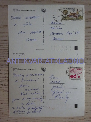 KŘIVOKLÁT, CHRÁNĚNÁ KRAJINNÁ OBLAST KŘIVOKLÁTSKO, OKRES BEROUN, 2 KUSY