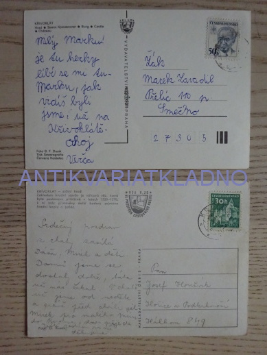 KŘIVOKLÁT, CHRÁNĚNÁ KRAJINNÁ OBLAST KŘIVOKLÁTSKO, OKRES BEROUN, 2 KUSY