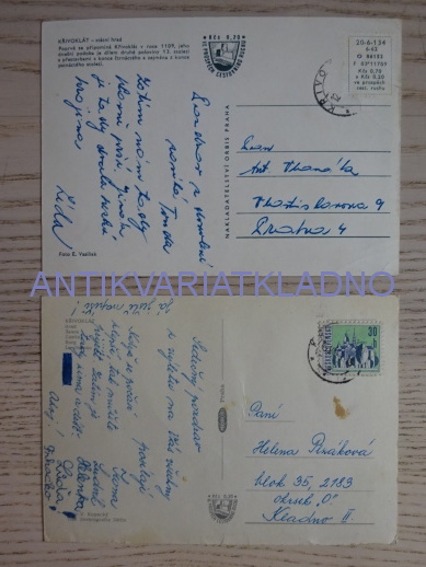 KŘIVOKLÁT, CHRÁNĚNÁ KRAJINNÁ OBLAST KŘIVOKLÁTSKO, OKRES BEROUN, 2 KUSY