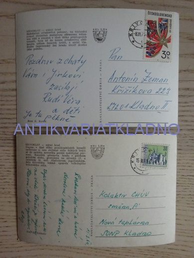 KŘIVOKLÁT, CHRÁNĚNÁ KRAJINNÁ OBLAST KŘIVOKLÁTSKO, OKRES BEROUN, 2 KUSY