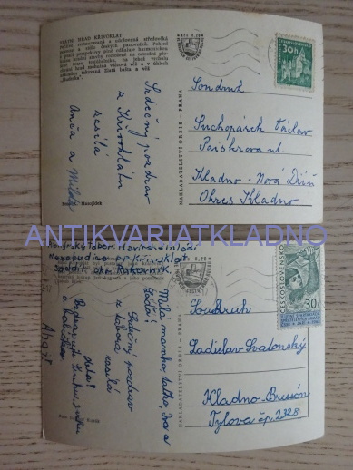 KŘIVOKLÁT, CHRÁNĚNÁ KRAJINNÁ OBLAST KŘIVOKLÁTSKO, OKRES BEROUN, 2 KUSY