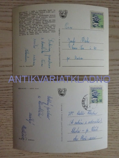 KŘIVOKLÁT, CHRÁNĚNÁ KRAJINNÁ OBLAST KŘIVOKLÁTSKO, OKRES BEROUN, 2 KUSY