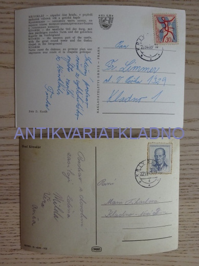 KŘIVOKLÁT, CHRÁNĚNÁ KRAJINNÁ OBLAST KŘIVOKLÁTSKO, OKRES BEROUN, 2 KUSY