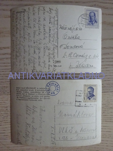 KŘIVOKLÁT, CHRÁNĚNÁ KRAJINNÁ OBLAST KŘIVOKLÁTSKO, OKRES BEROUN, 2 KUSY