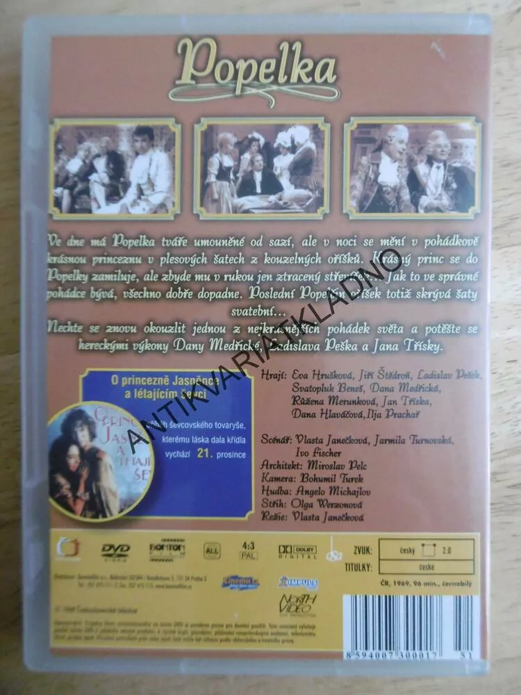 POPELKA, DVD FILM 