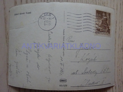 KOZEL, STÁTNÍ ZÁMEK, OKRES PLZEŇ-MĚSTO
