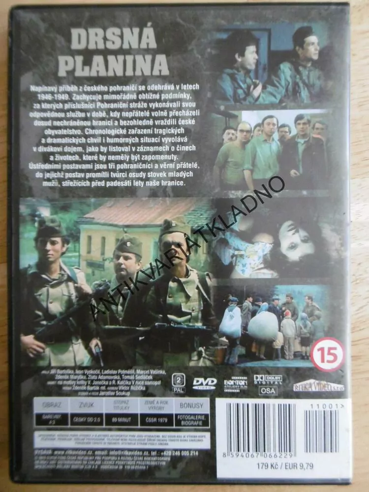 DRSNÁ PLANINA, DVD FILM 
