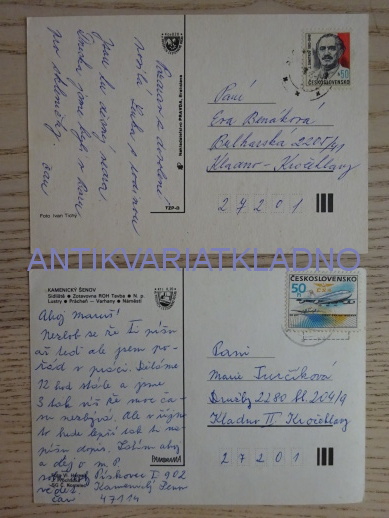 KAMENICKÝ ŠENOV, NOVÝ BOR, SLOUP, OKRES ČESKÁ LÍPA, 2 KUSY