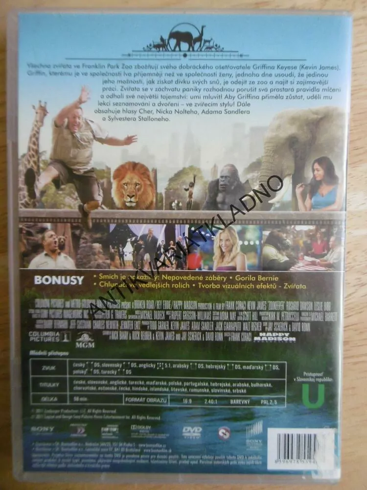 OŠETŘOVATEL, DVD FILM 