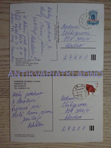 KÁCOV, OKRES KUTNÁ HORA, 2 KUSY