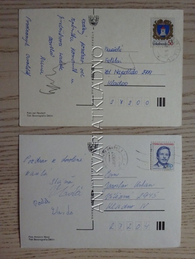 KUNŽAK, ZVŮLE, STRMILOV, KOMORNÍK, OKRES JINDŘICHŮV HRADEC, 2 KUSY