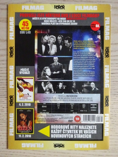 PROKLETÍ MLŽNÉHO OSTROVA, DVD FILM