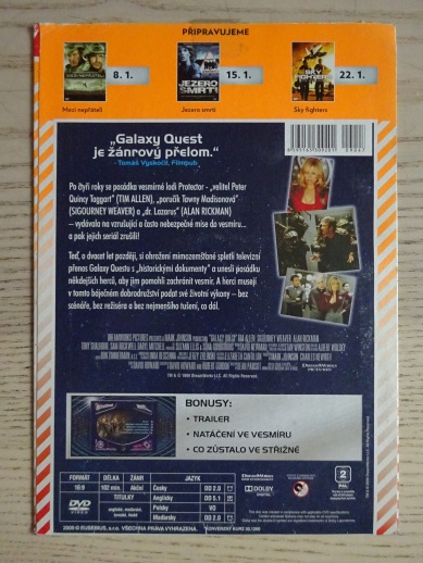 GALAXY QUEST, DVD FILM